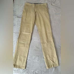 Banana republic men’s Fulton chino’s- 32x34 - khaki